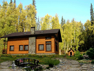 загородный коттедж Финский